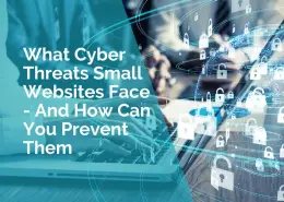 What cyber threats small websites face