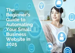 Automating small business website