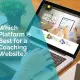 Which platform is best for a coaching website