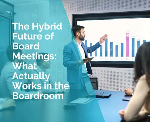 The hybrid future of board meetings - what actually works in the boardroom