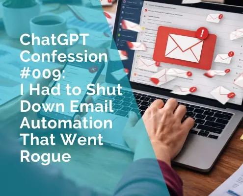 how to fix email automation mistakes using ChatGPT