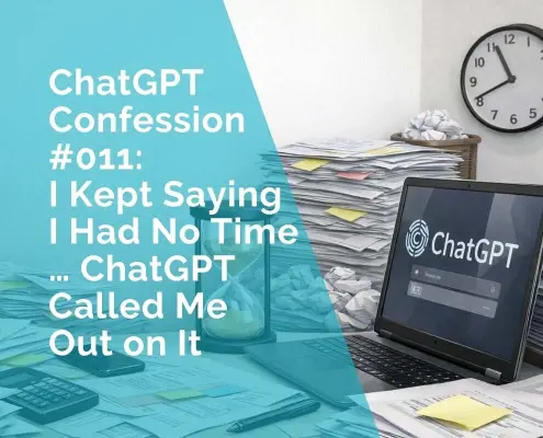 ChatGPT Confession - I kept saying I had no time - ChatGPT called me out on it