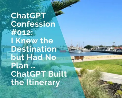 ChatGPT Confession - I knew the destination but had no plan - Chatgpt Planned the itinerary