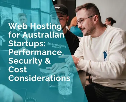 Web hosting for Australian startups