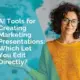 AI Tools for Creating Marketing Presentations