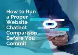 How to run a proper website chatbot comparison