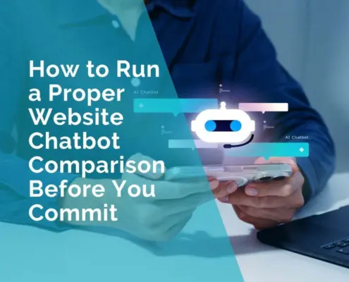 How to run a proper website chatbot comparison