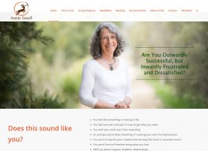 Website Design - Annie Sorell