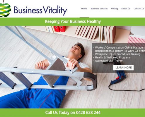 Website Design - Business Vitality