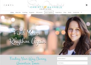 Website Design - Christy Mayfield