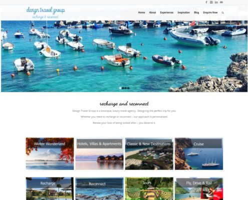 Website Design - Design Travel Group