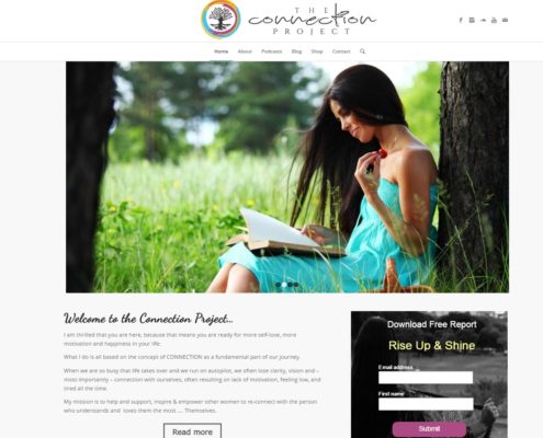 Website Design - The Connection Project