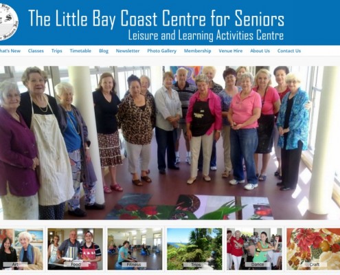 Website Design - The Little Bay Coast Centre