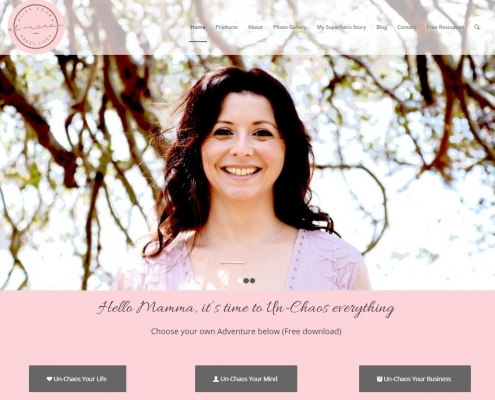 Website Design - Elisa McRae