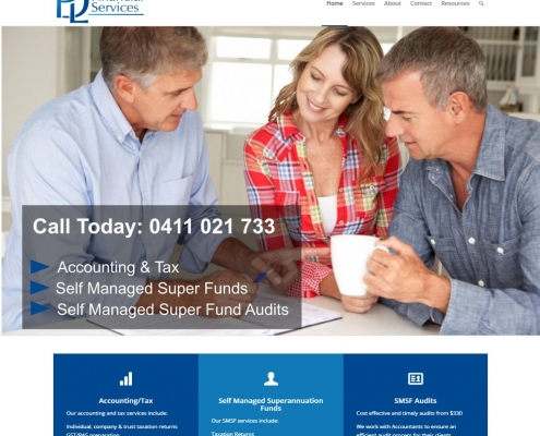 Website Design - PDL Financial Services