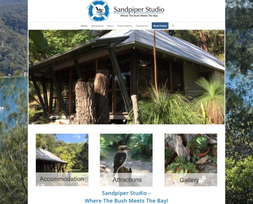 Website Design - Sandpiper Studio