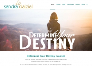 Website Design - Sandra Dalziel Courses