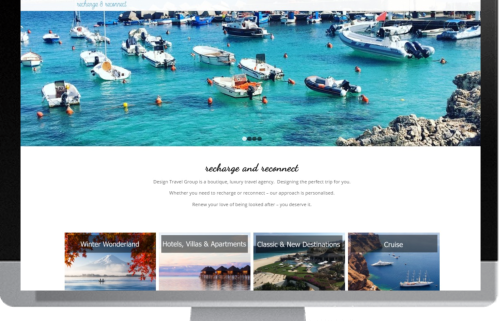 Website Design - Design Travel Group