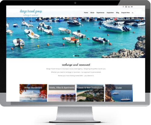 Website Design - Design Travel Group