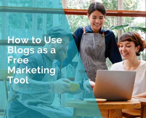 Business owners using a blog as a Free Marketing Tools