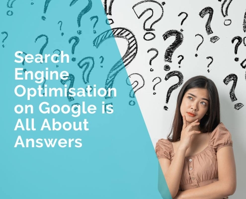 Young woman wondering about Search Engine Optimization