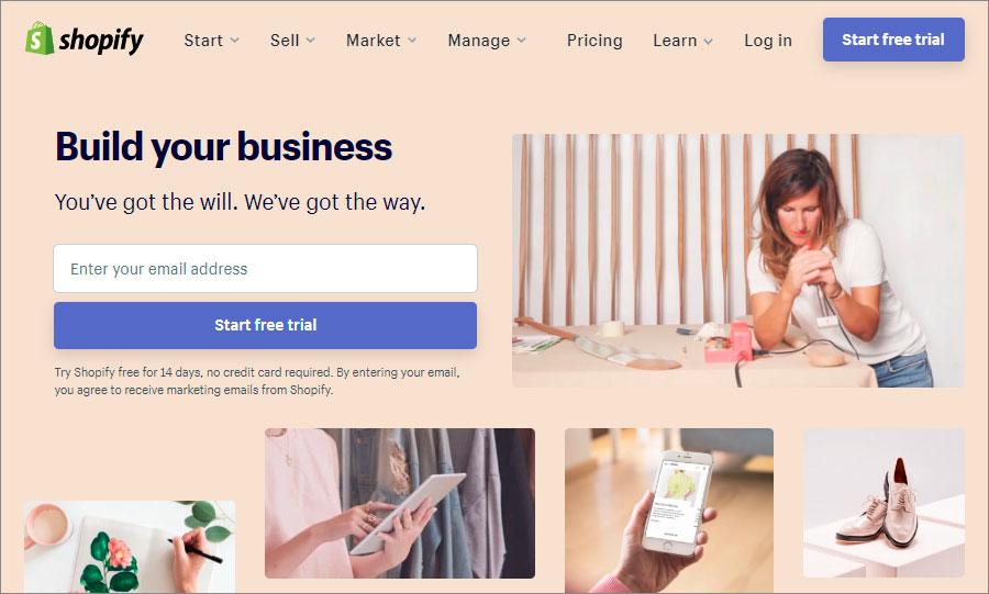 Shopify Website Builder