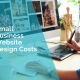 Small business website design cost