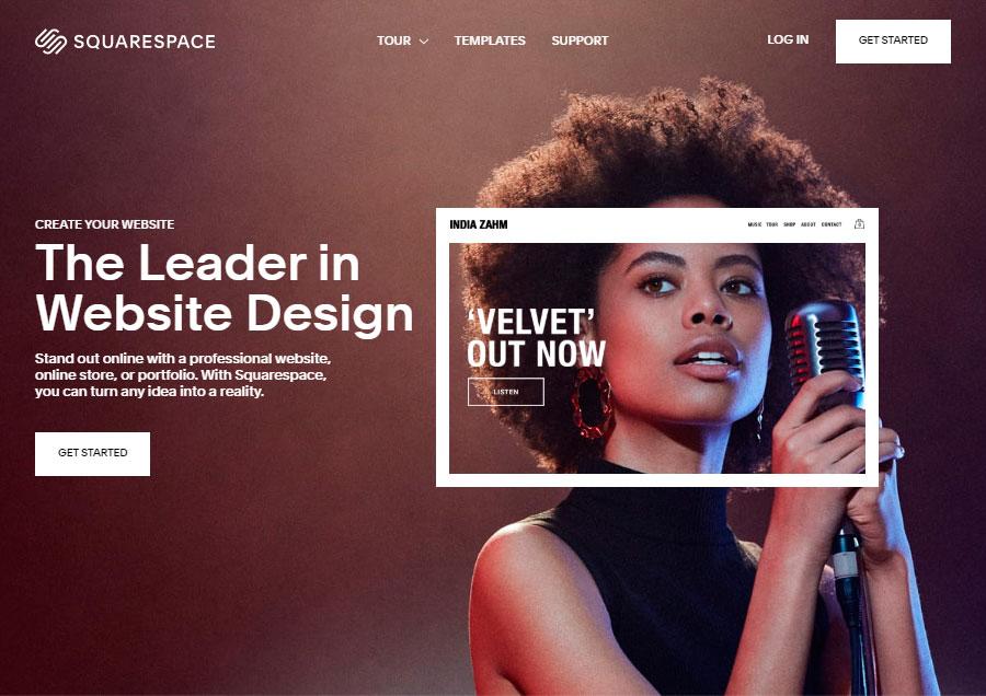 Squarespace Website Builder