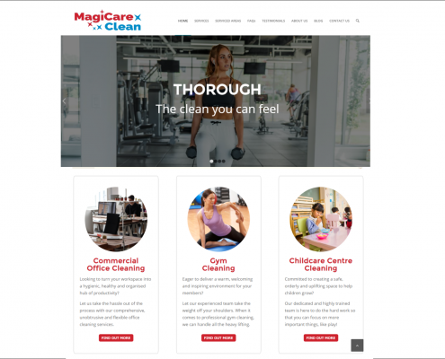 Magicare Clean Website