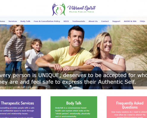 Vibrant Spirit Website