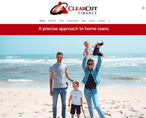 Website Design For Clearcut Finance