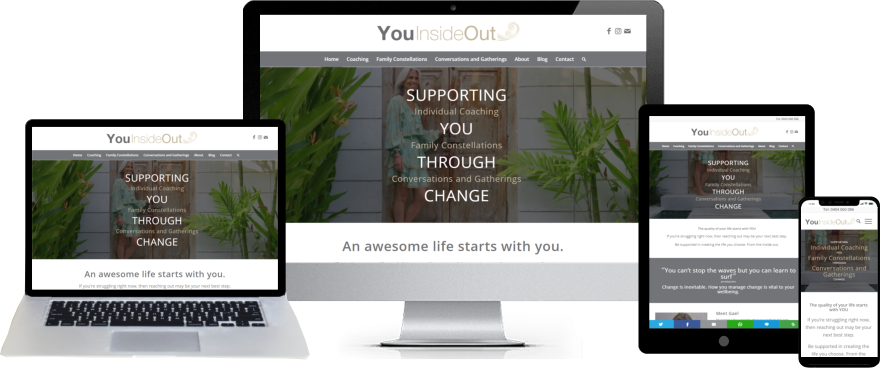 You Inside Out Website Design