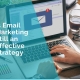 A hand is checking inbox email after doing email marketing