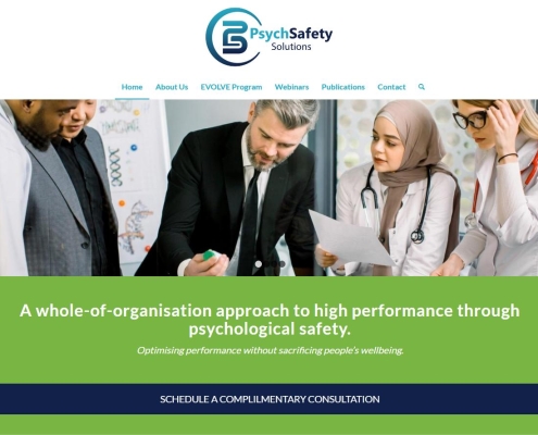 Psych Safety Website Design