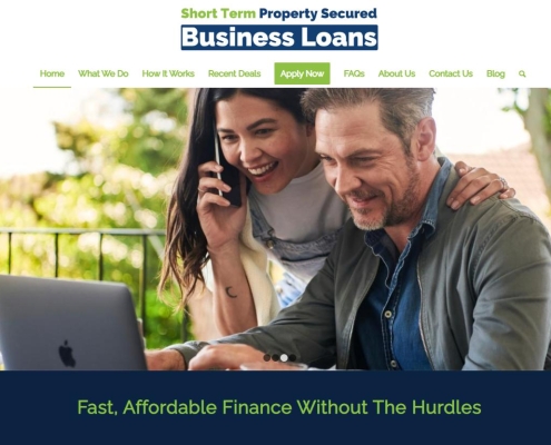 STPS Business Loans Website Design