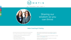 Metis Coaching Website Design