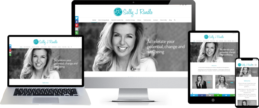Website design for Sally j Rundle