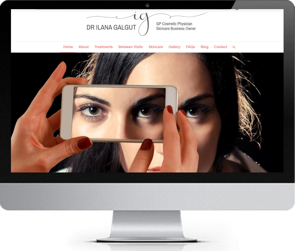 Website design for DR IIana