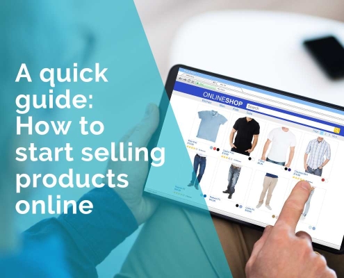 Start selling product on online