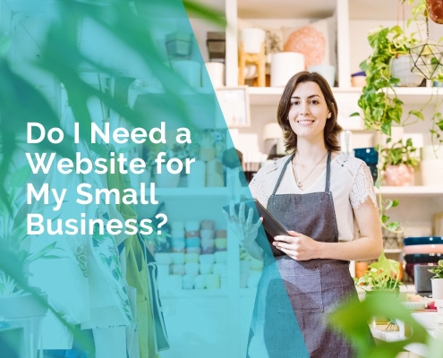 Do I need a website for my small business - a young entrepreneur in her store