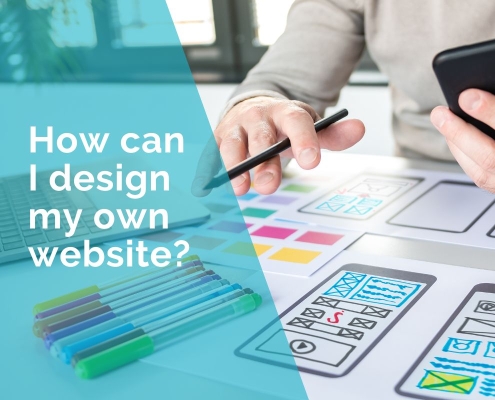 How can I design my own website - an entrepreneur's dilemma