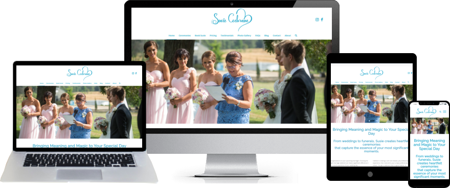 Susie Cochrane - Marriage celebrant website