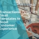 Transactional email templates
