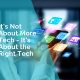 It's not about more tech it's about the right technology for small business