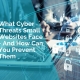 What cyber threats small websites face