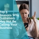 Top 5 reasons why customers may not be calling your business