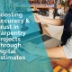 Digital estimates for carpentry