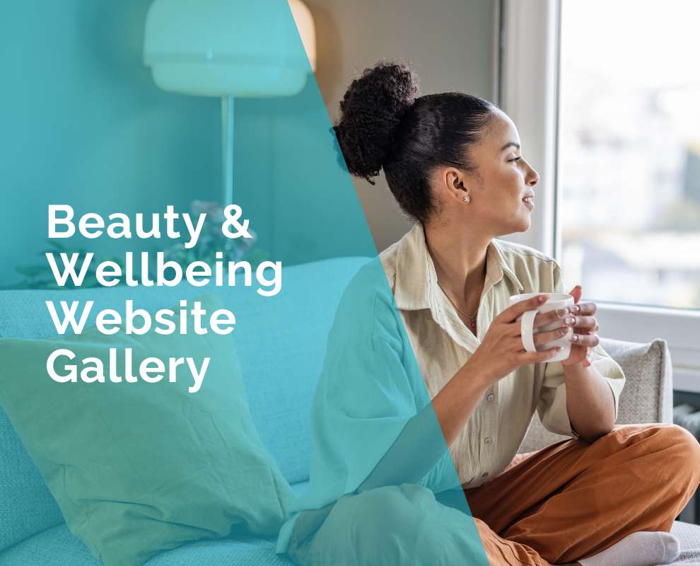 Beauty & Wellbeing Website Gallery
