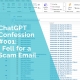 ChatGPT Confession #001 - I fell for a scam email