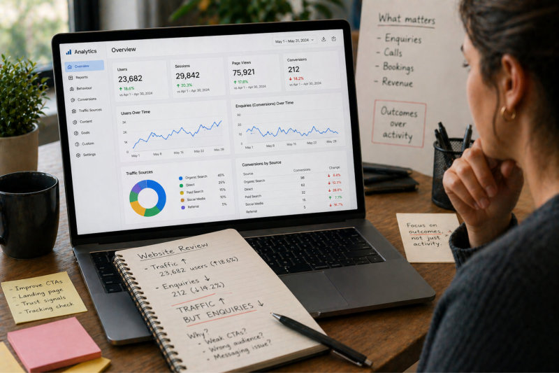 How to tell if your website is working